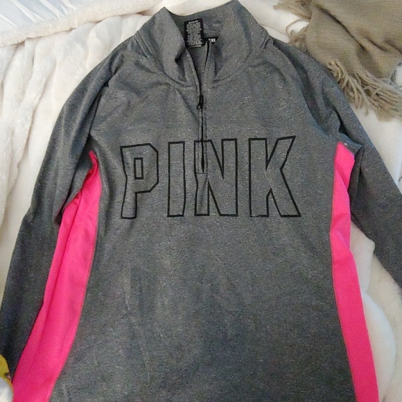 PINK Victoria's Secret Tops - Pink by Victoria's Secret Pullover With Thumbholes